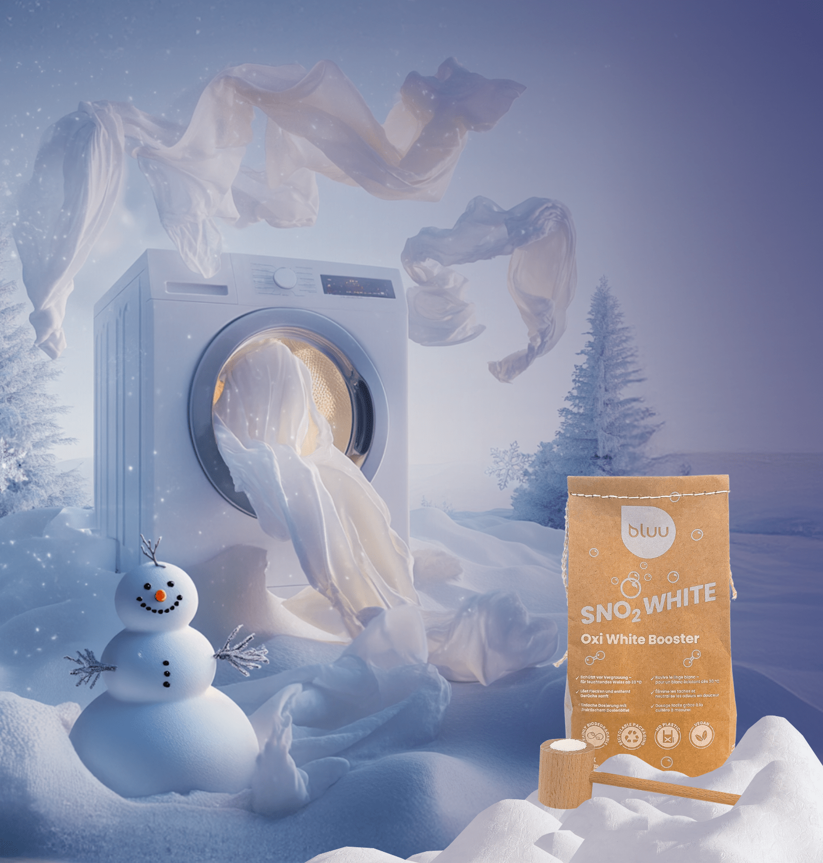 bluu snO2 white - Oxi White Booster - bluu - Die Waschsensation