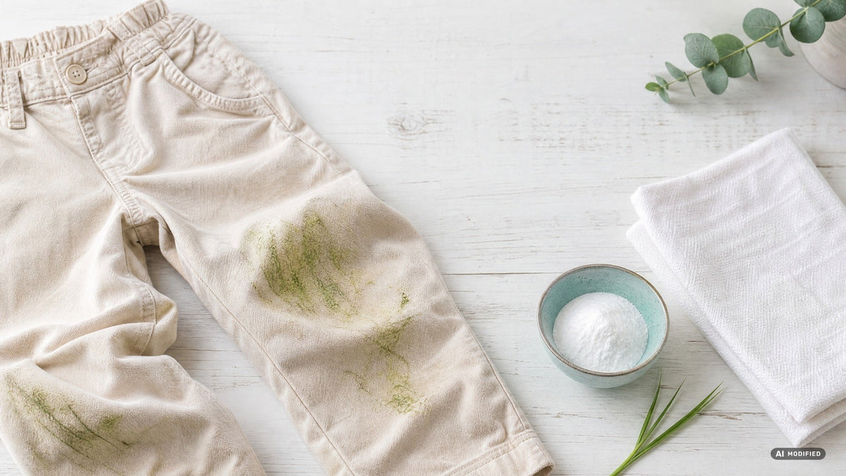 Grasflecken entfernen: Die besten Tipps für fleckenfreie Kleidung & Schuhe - bluu - Die Waschsensation