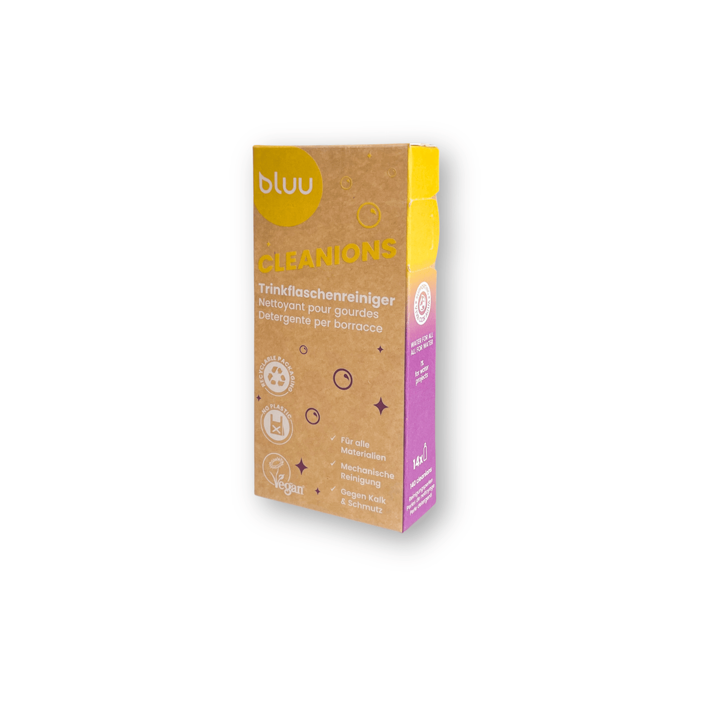 bluu cleanions - Trinkflaschenreiniger - BL00120 - bluu - Die Waschsensation