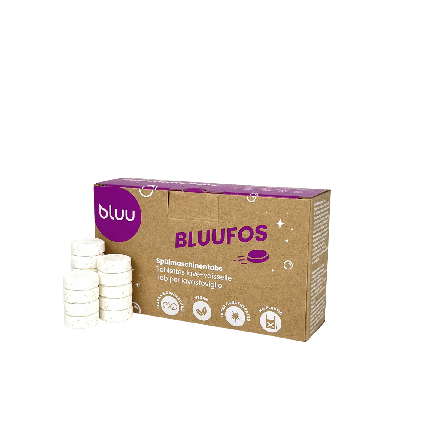 bluufos – Spülmaschinentabs