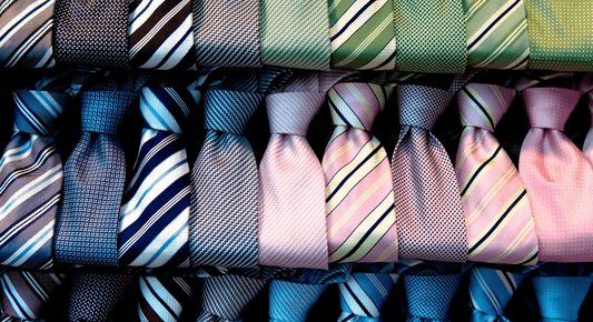 Krawatte (Seidenkrawatte) - bluu - Die Waschsensation