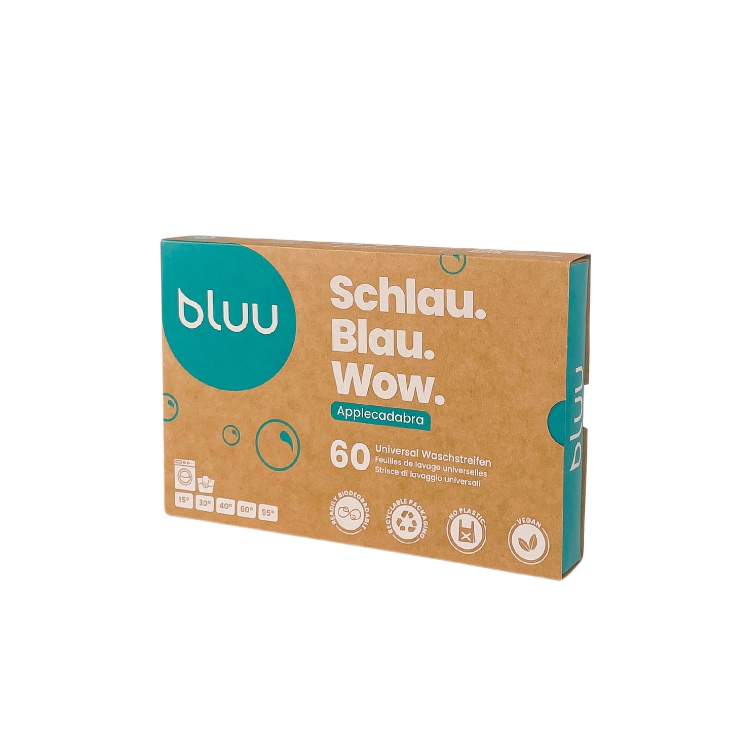 Strisce di lavaggio bluu - Applecadabra
