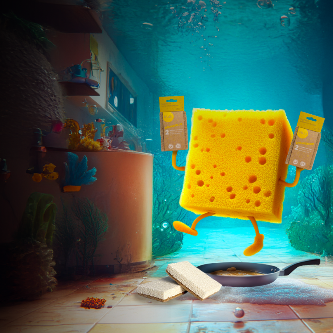 bluu spongeblub - Eponges anti-rayures