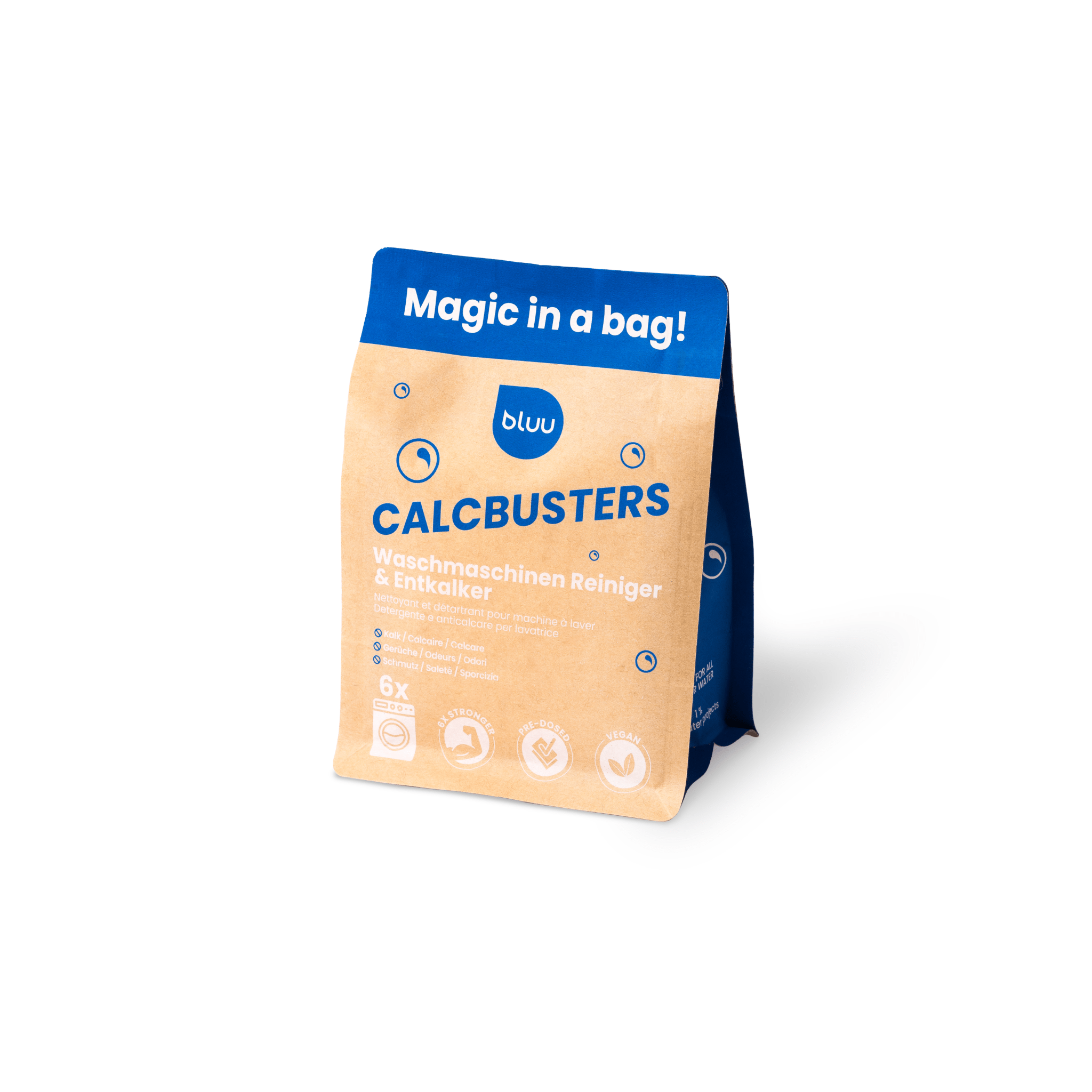 bluu calcbusters – Waschmaschinenreiniger & Entkalker - BL00056 - bluu - Die Waschsensation