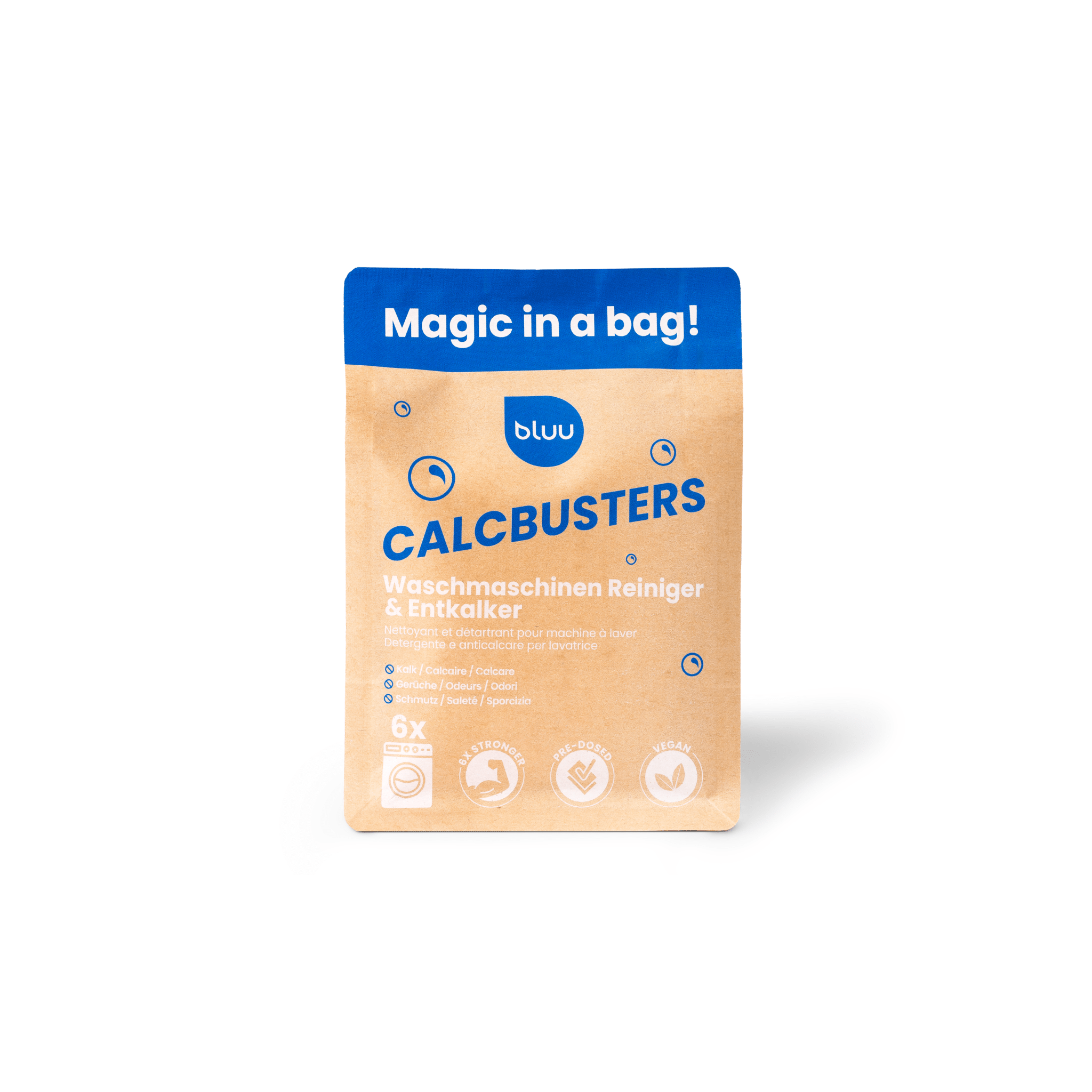 bluu calcbusters – Waschmaschinenreiniger & Entkalker - BL00056 - bluu - Die Waschsensation