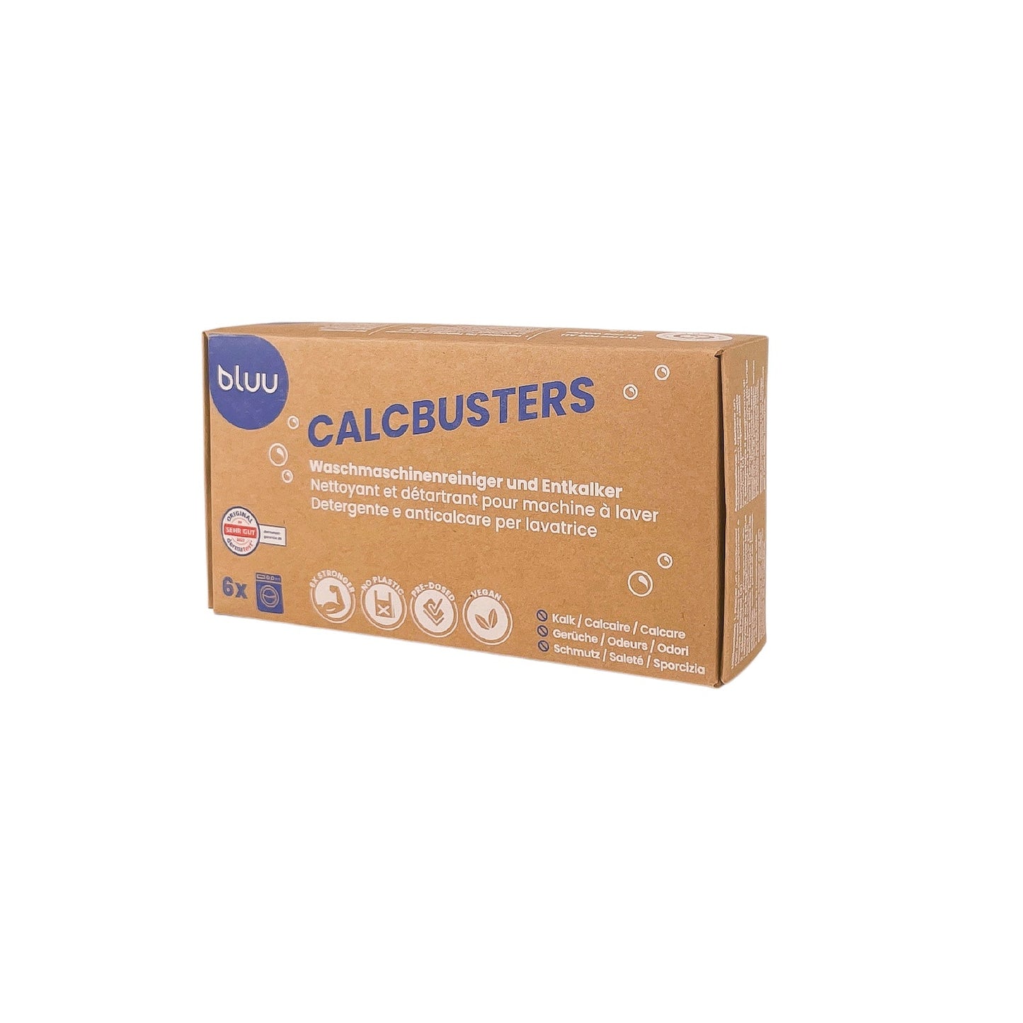 bluu calcbusters – Waschmaschinenreiniger & Entkalker - BL00056 - bluu - Die Waschsensation