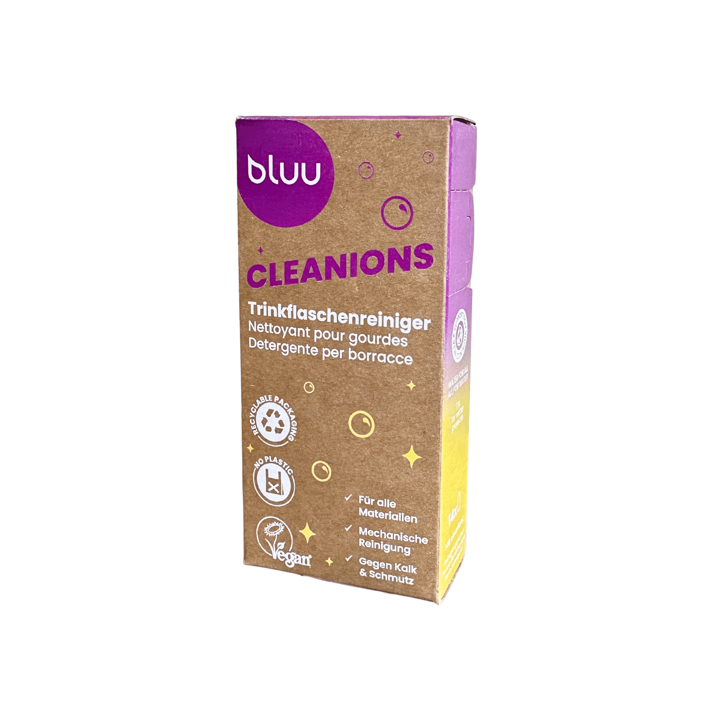 bluu cleanions - Trinkflaschenreiniger - BL00120 - bluu - Die Waschsensation