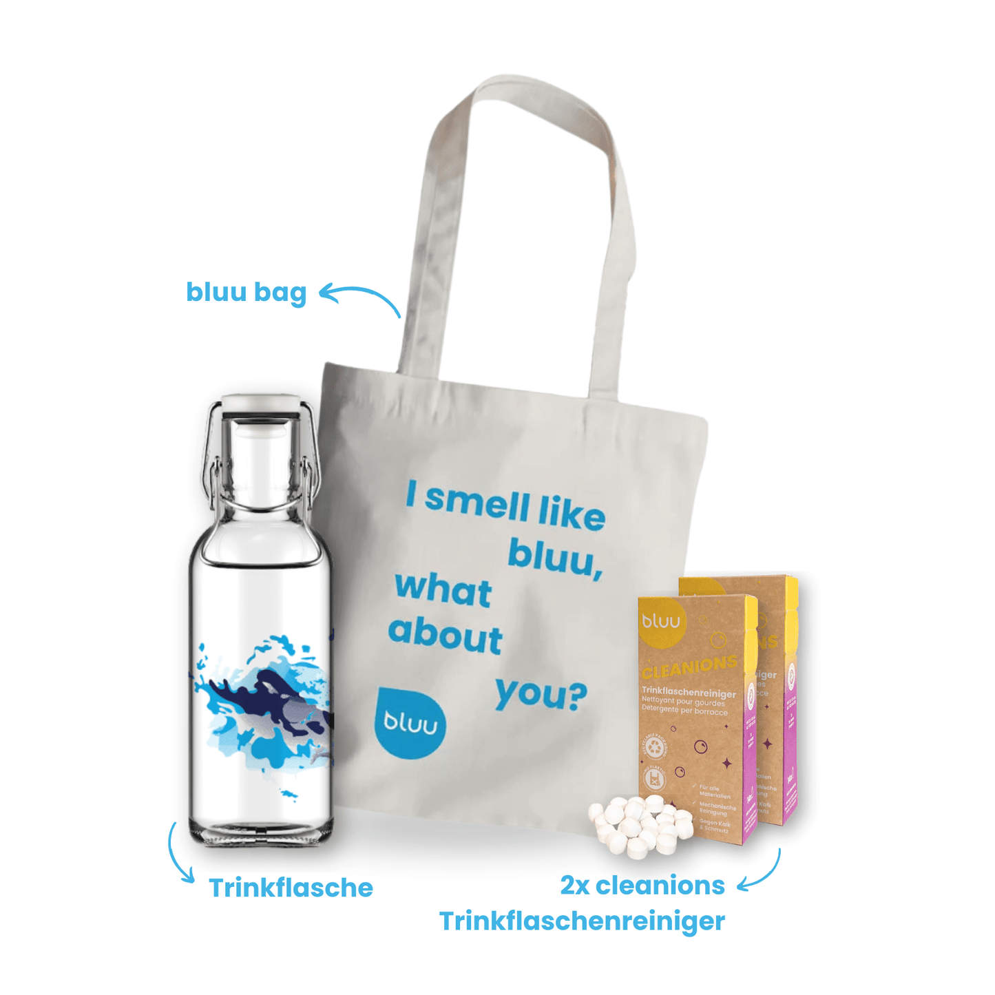 bluu Commuter Set - BSET020 - bluu - Die Waschsensation