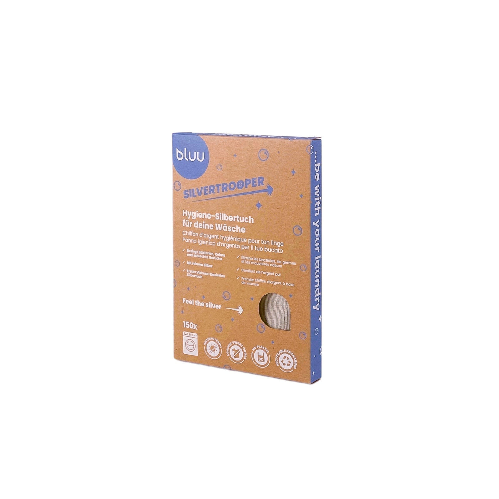 bluu silvertrooper – Hygiene Silbertuch - BL00090 - bluu - Die Waschsensation