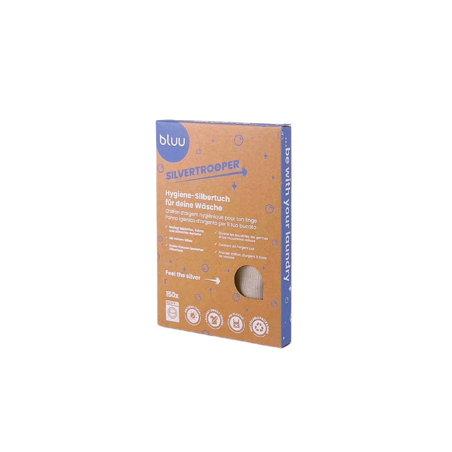 bluu silvertrooper – Hygiene Silbertuch - BL00090 - bluu - Die Waschsensation
