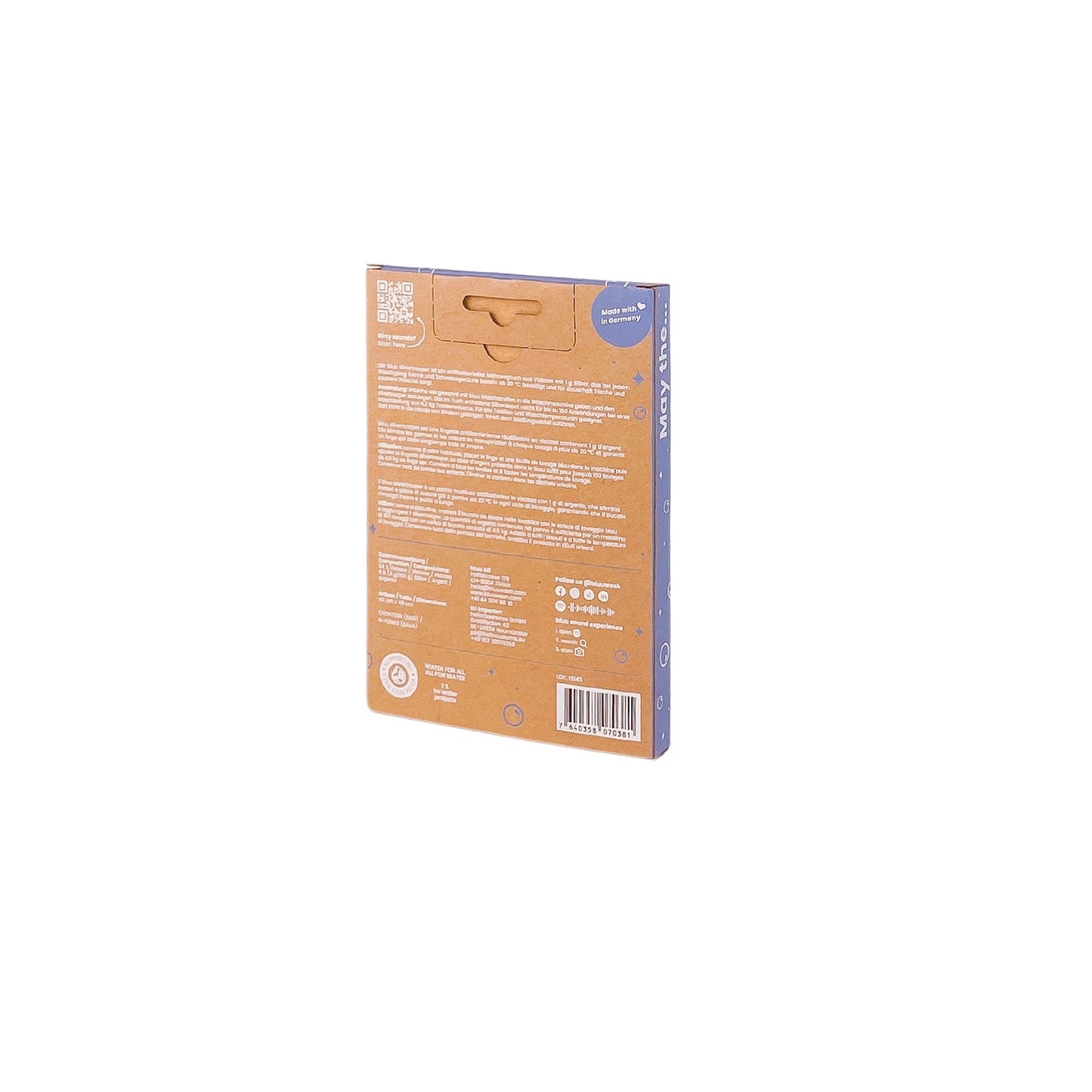 bluu silvertrooper – Hygiene Silbertuch - BL00090 - bluu - Die Waschsensation