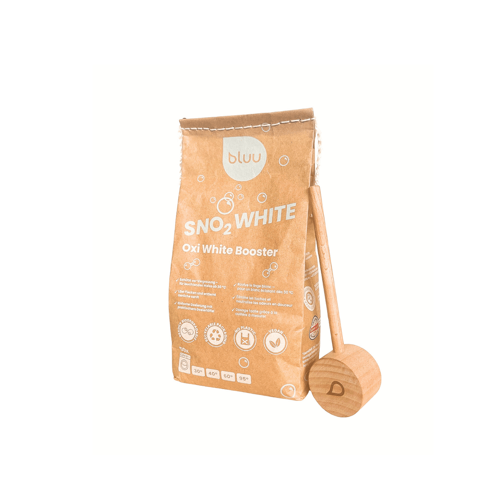 bluu snO2 white - Oxi White Booster inkl. Dosierlöffel - BSET016 - bluu - Die Waschsensation