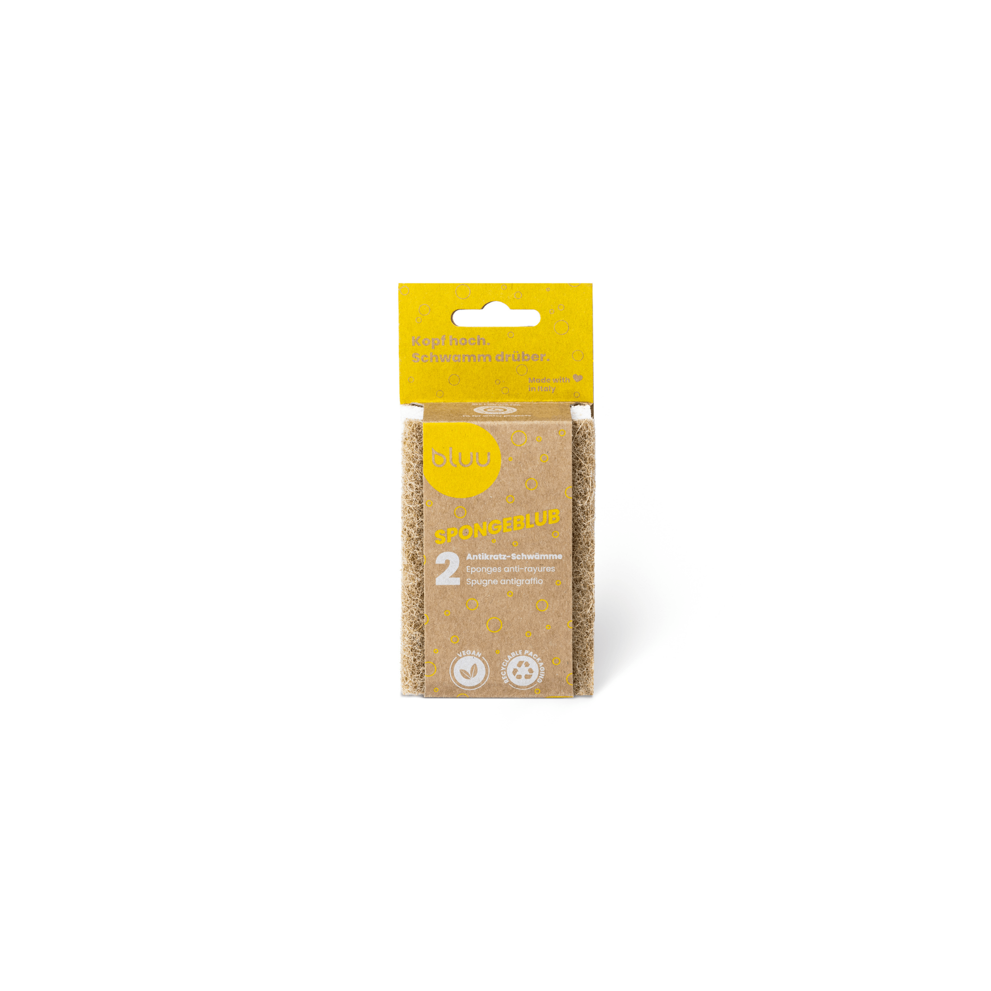 bluu spongeblub – Antikratz - Schwämme - BL00070 - bluu - Die Waschsensation