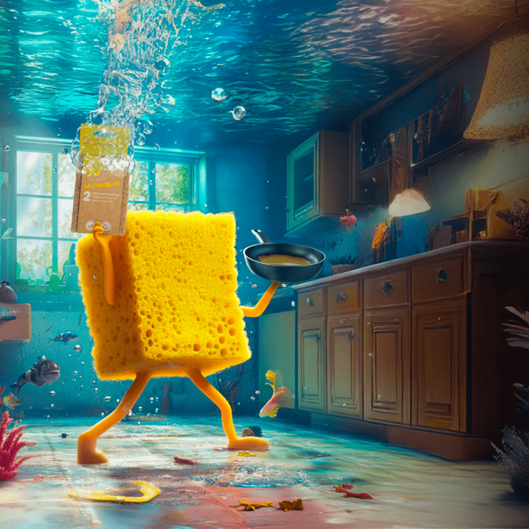 bluu spongeblub – Antikratz - Schwämme - BL00070 - bluu - Die Waschsensation