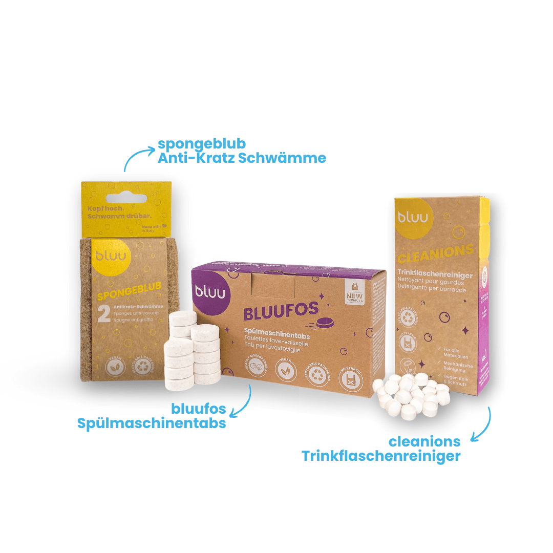 bluu Spül Set -  - bluu - Die Waschsensation