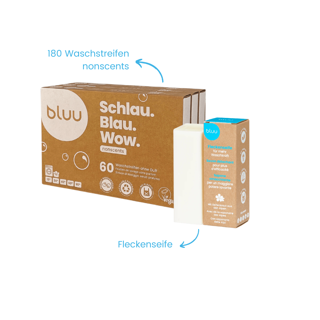 bluu Wasch - Set Couple - BSET007NS - bluu - Die Waschsensation