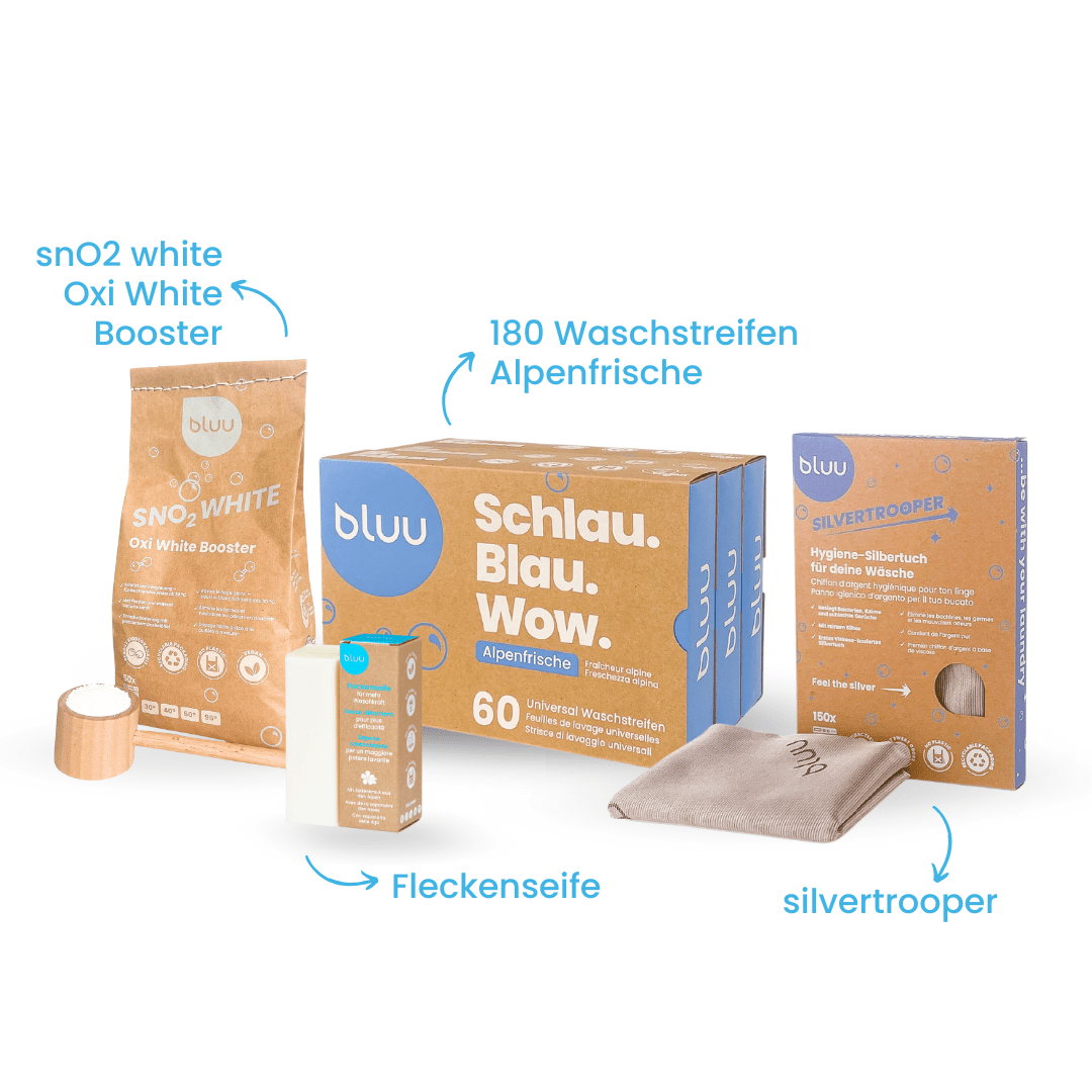 bluu Waschhelden - Set - BSET017AF - bluu - Die Waschsensation