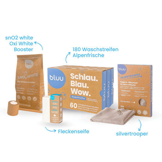 bluu Waschhelden - Set - BSET017AF - bluu - Die Waschsensation