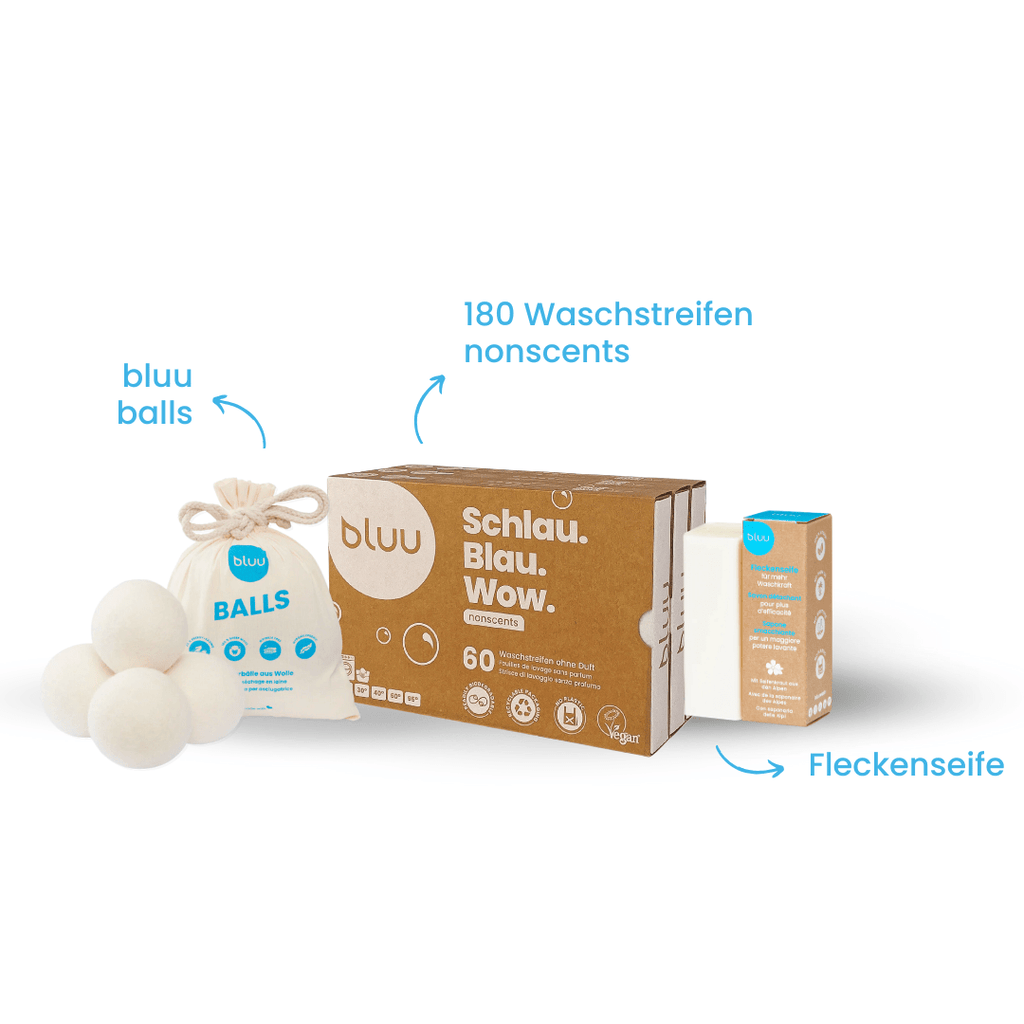 bluu Waschhelfer - Trio - Set - BSET004 - bluu - Die Waschsensation