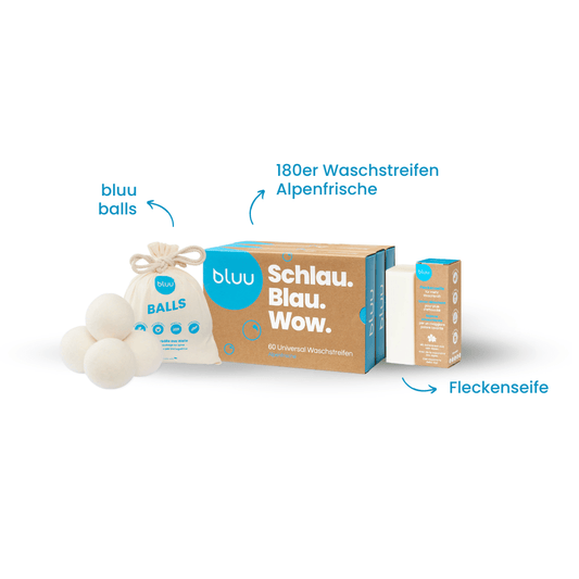 bluu Waschhelfer - Trio - Set - BSET004 - bluu - Die Waschsensation