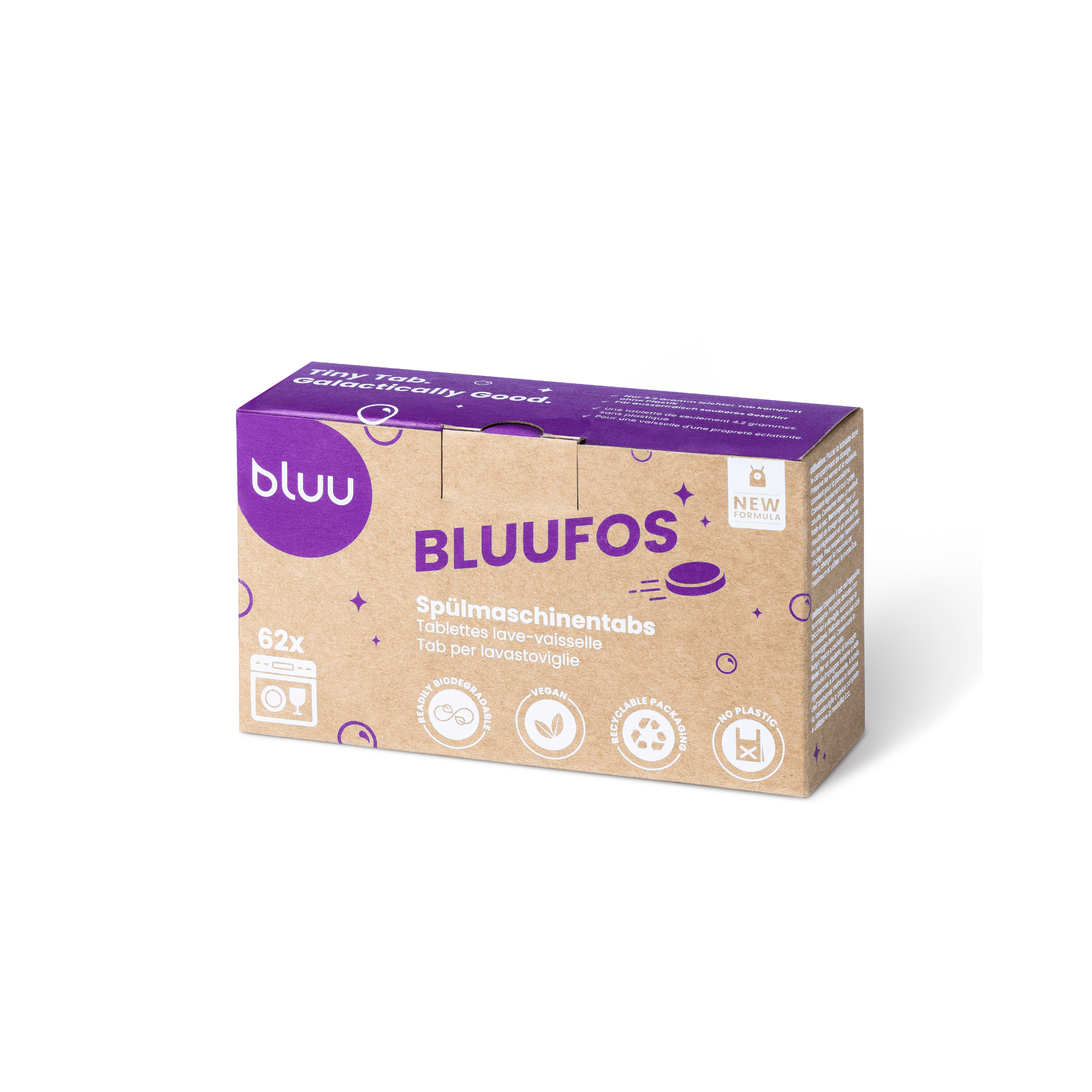 bluufos – Spülmaschinentabs - BL00050 - bluu - Die Waschsensation