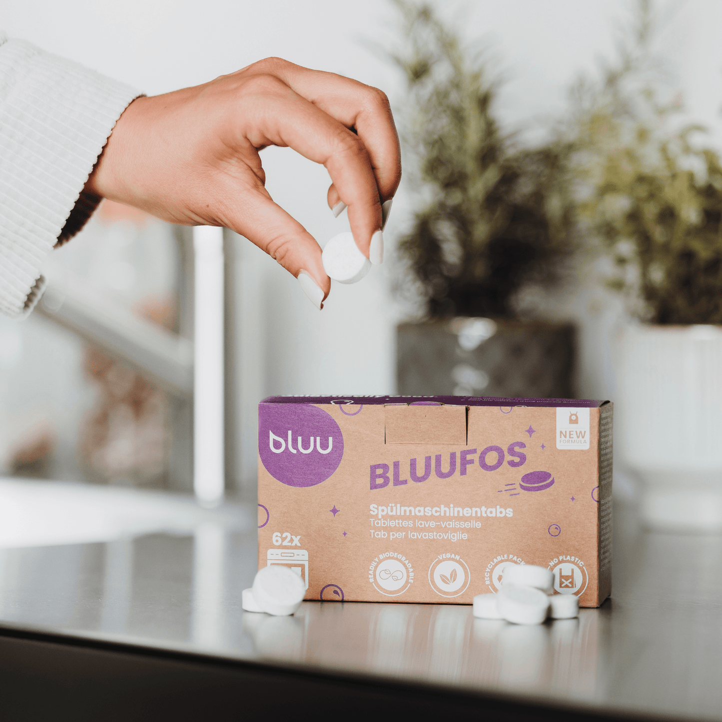 bluufos – Spülmaschinentabs - BL00050 - bluu - Die Waschsensation