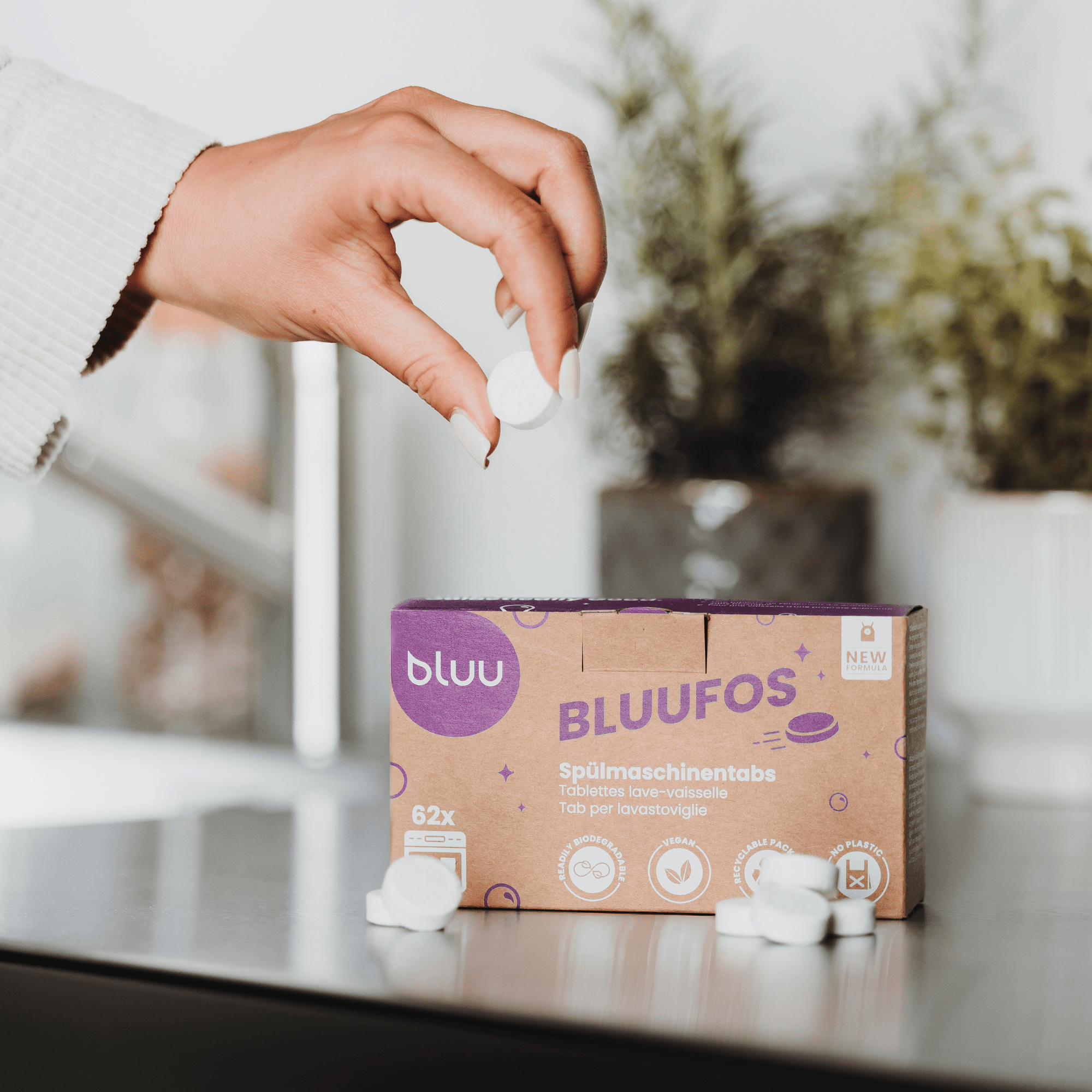 bluufos – Spülmaschinentabs - BL00050 - bluu - Die Waschsensation