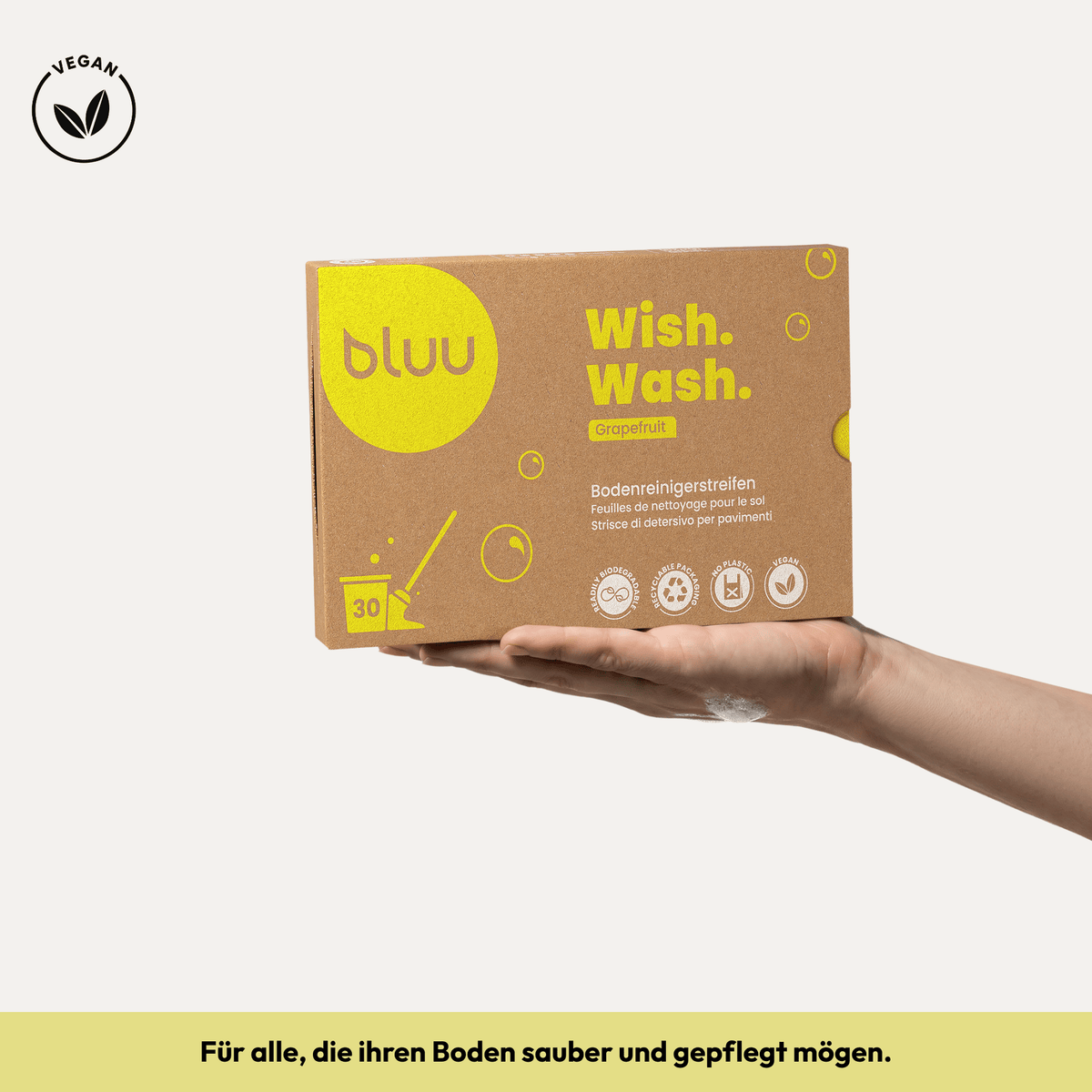 Bodenreinigerstreifen - Wish Wash - BL00039 - bluu - Die Waschsensation