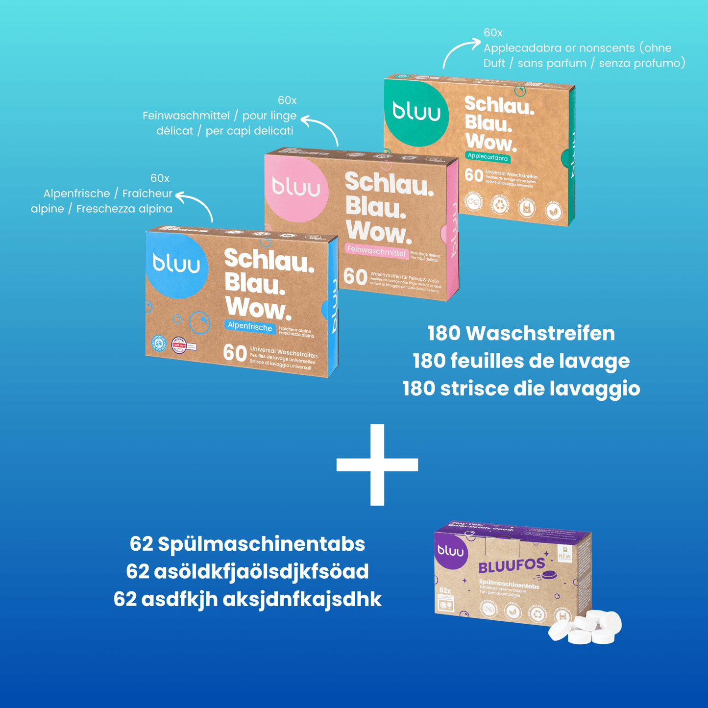CSS Vorteilspack -  - bluu - Die Waschsensation