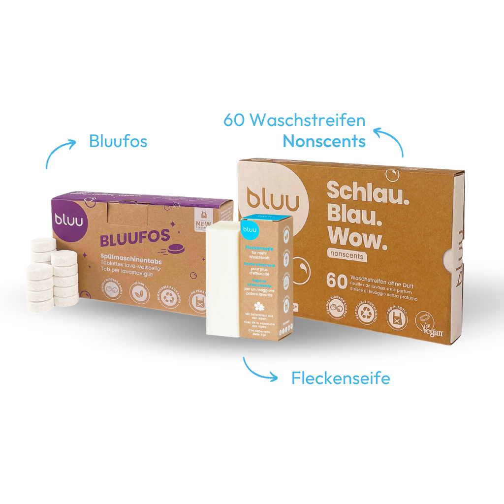 Set essenziale bluu