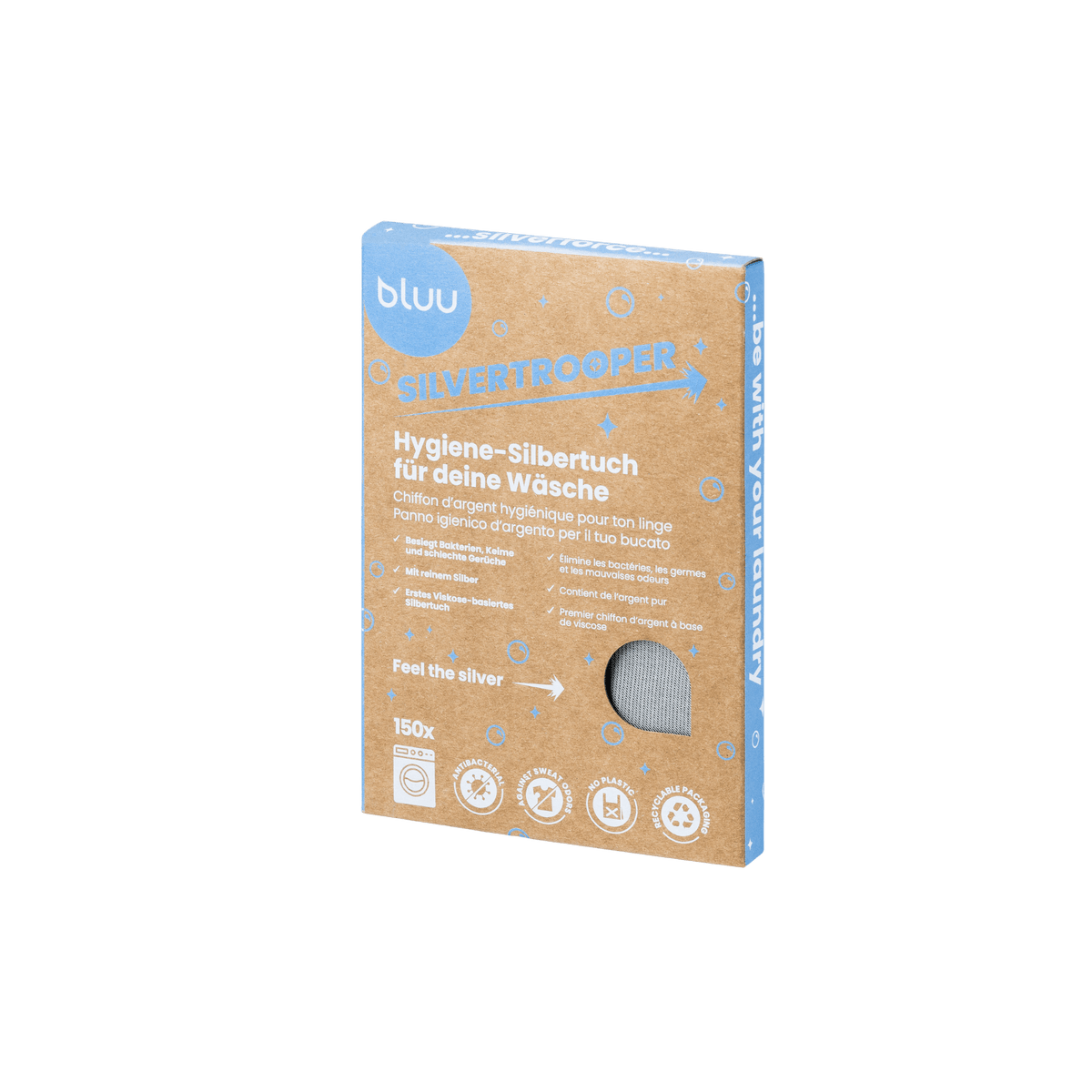 Hygiene Silbertuch - Silvertrooper - BL00090 - bluu - Die Waschsensation