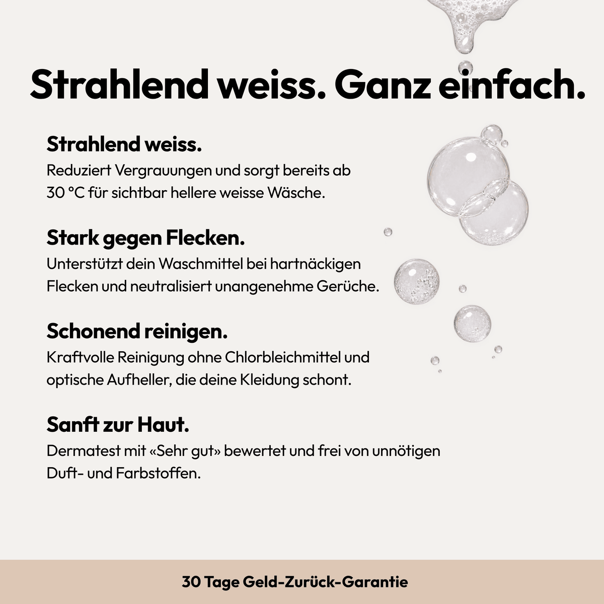 Oxi White Booster - SnO₂ White inkl. Dosierlöffel - BSET016 - bluu - Die Waschsensation