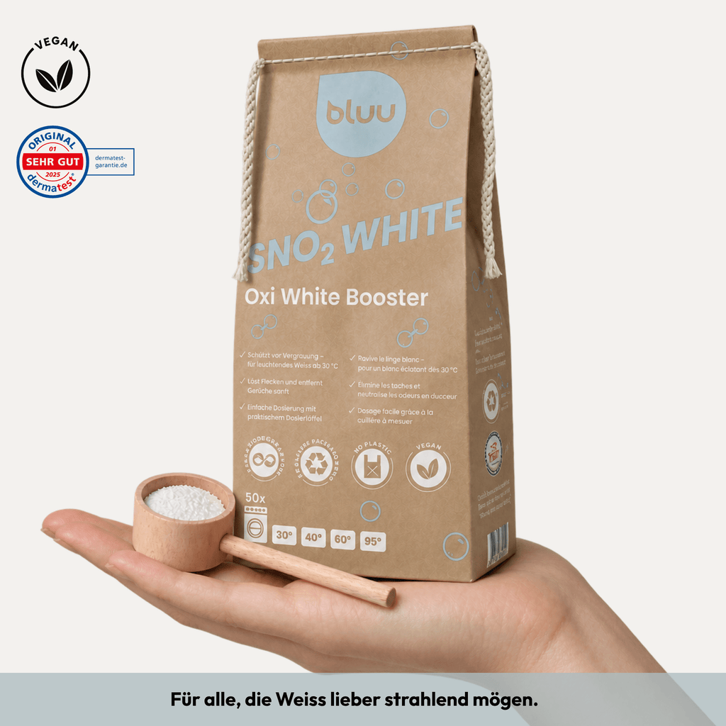 Oxi White Booster - SnO₂ White inkl. Dosierlöffel - BSET016 - bluu - Die Waschsensation
