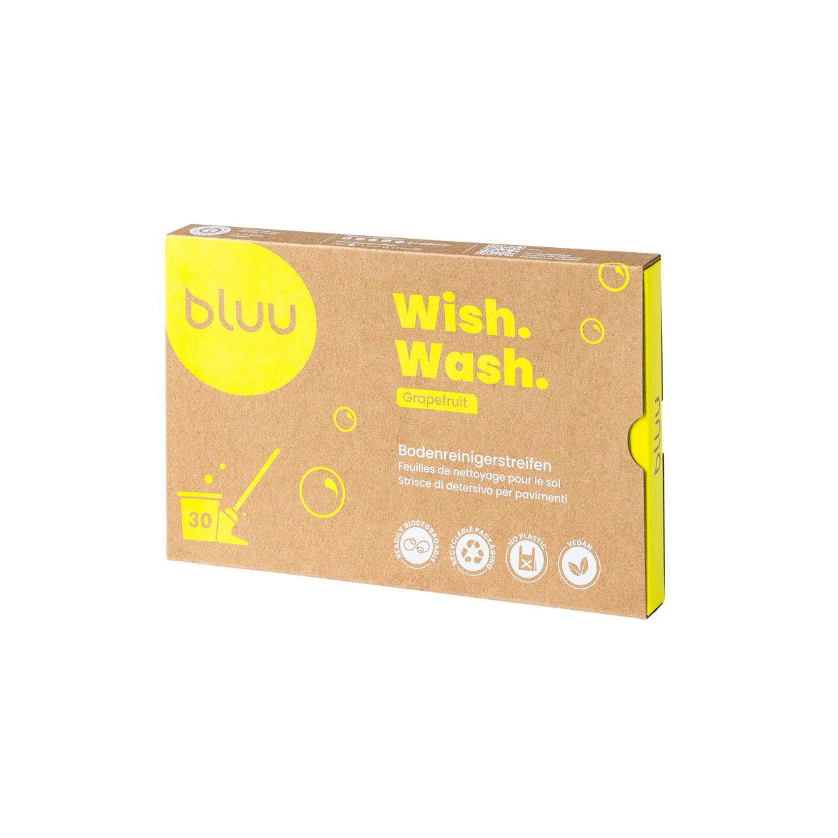 bluu Wish.Wash. floor cleaner strips