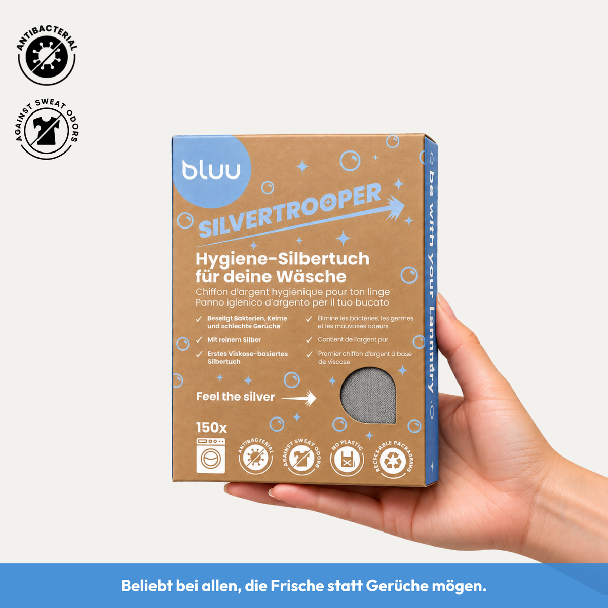 Hygiene Silver Cloth - Silvertrooper