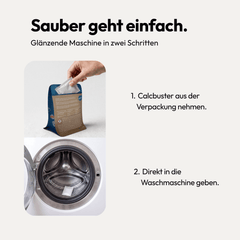 Washing Machine Cleaner & Descaler - Calcbusters - BL00056 - bluu - The Washing Sensation